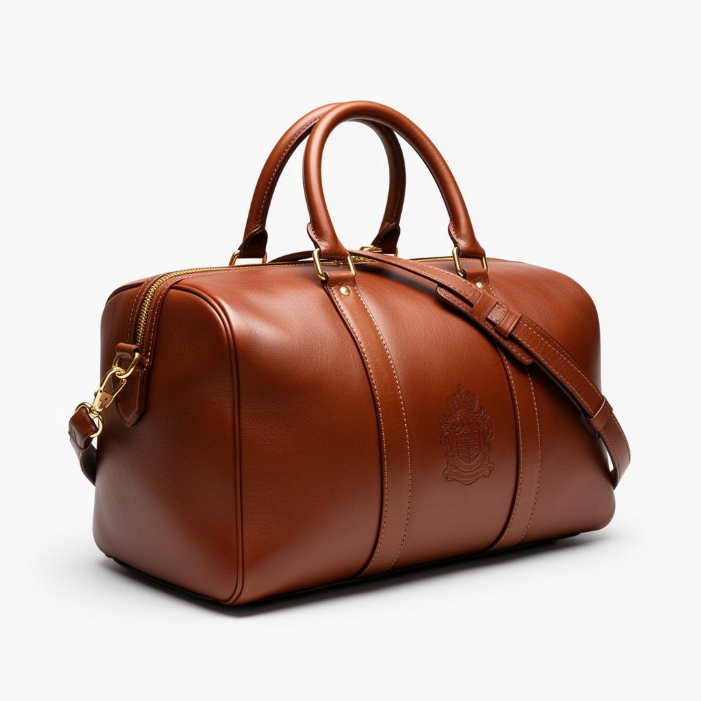 Globetrotter Cognac Leather Weekender