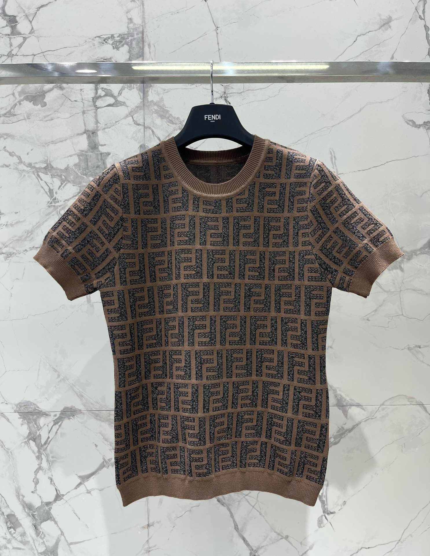 FF Monogram Knit Tee