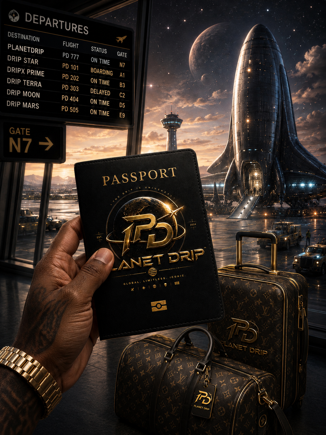Flight Drip — Ready for takeoff