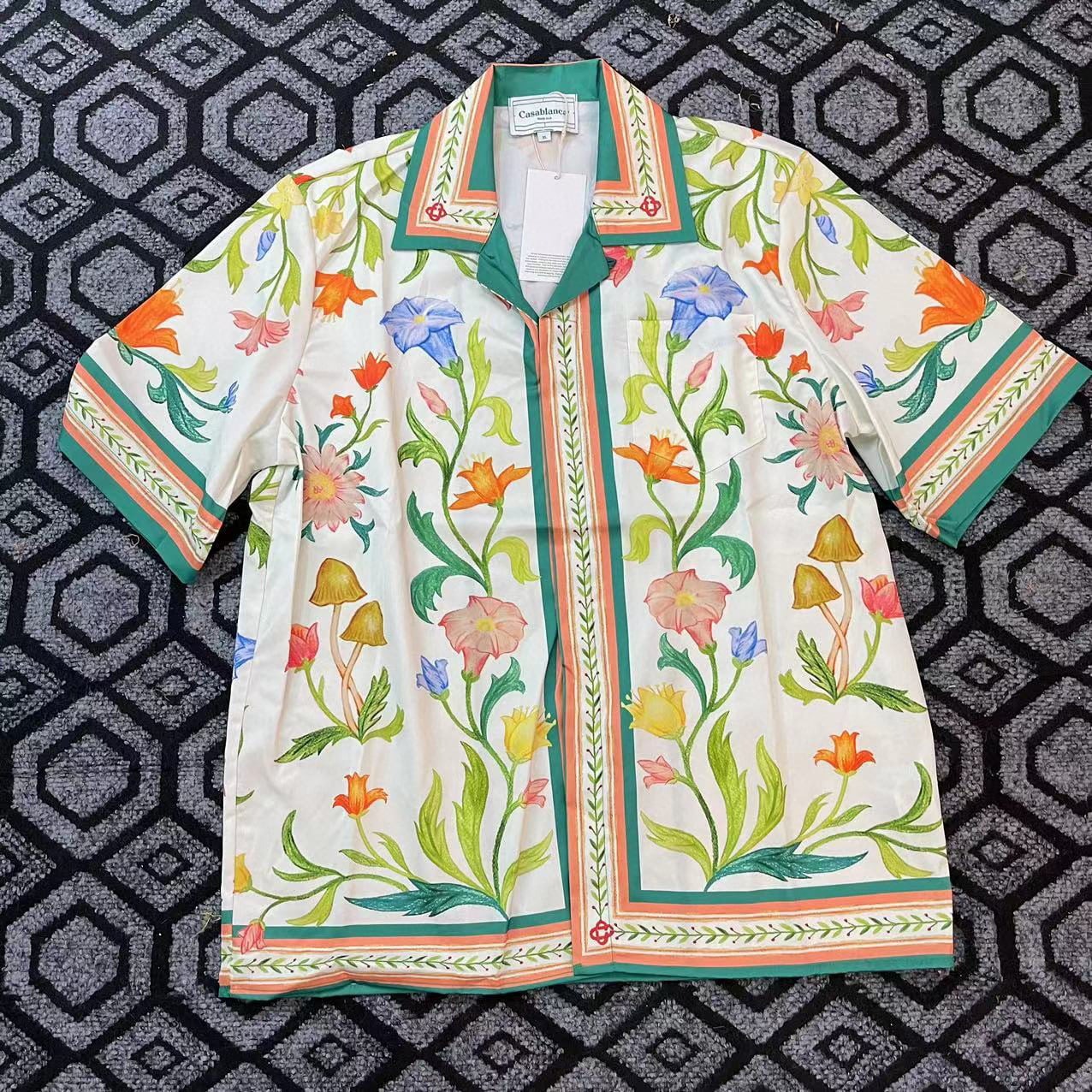 Botanical Bowling Shirt
