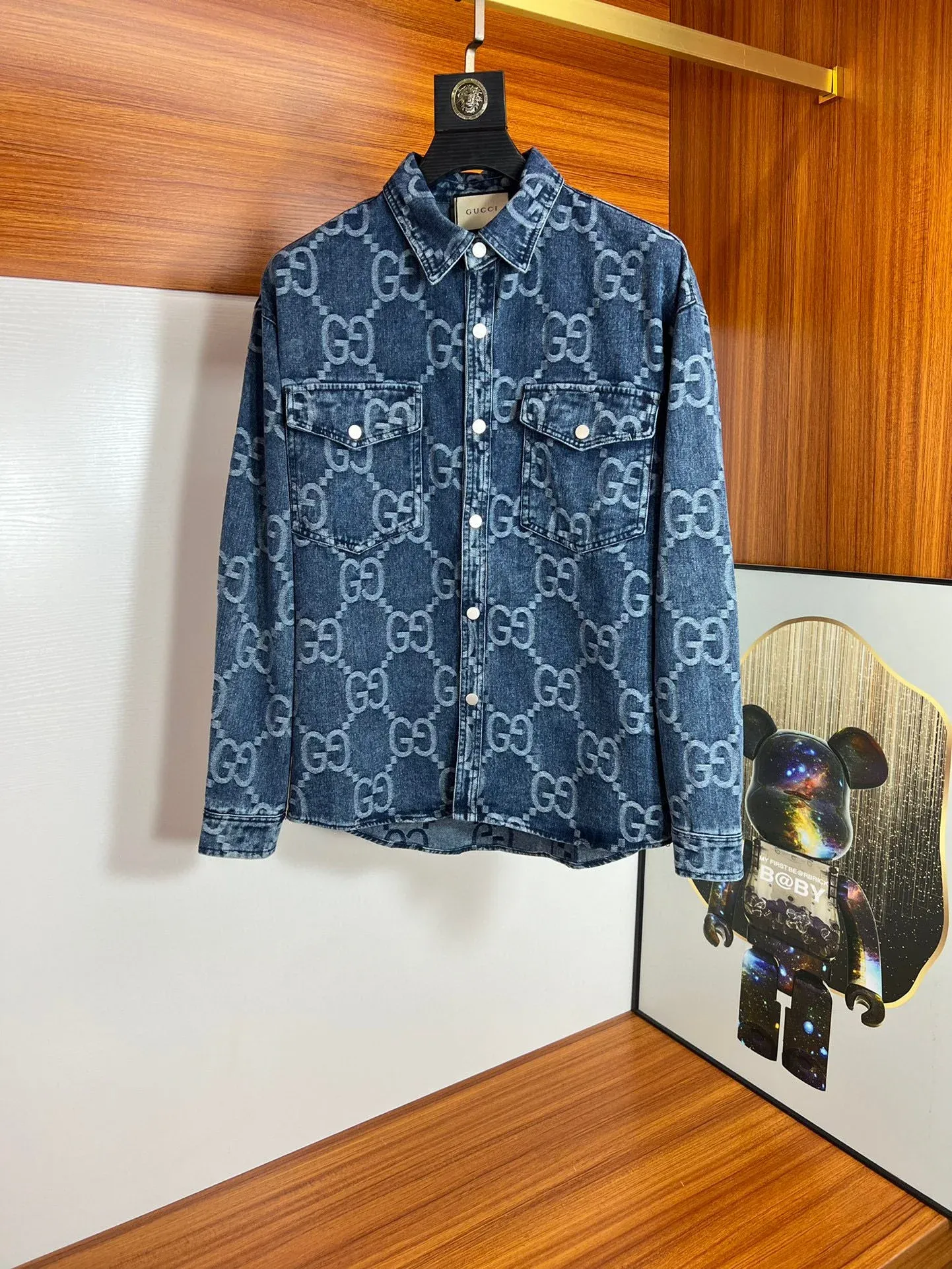 GG Denim Western Shirt