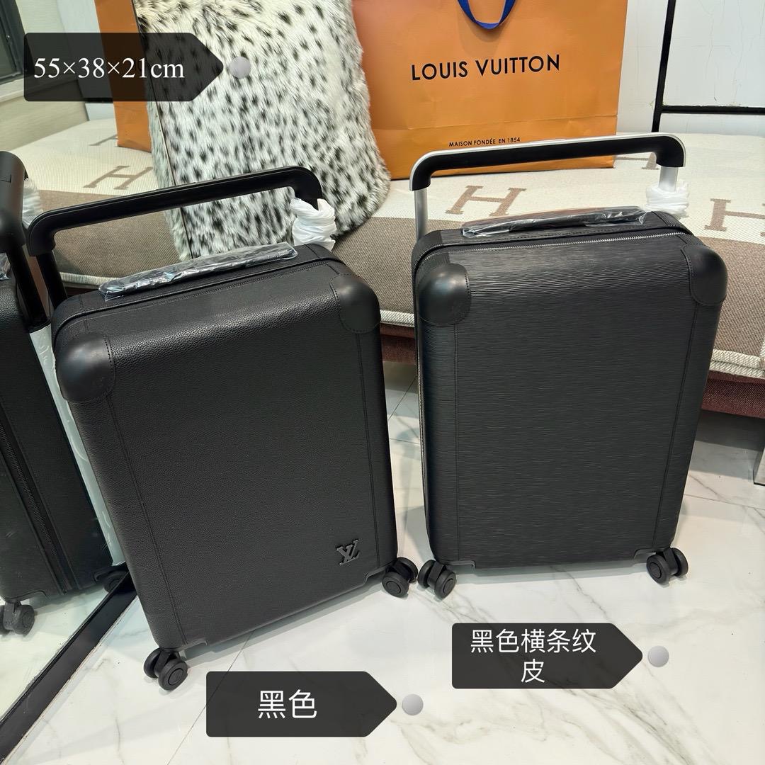 Noir Leather Cabin Trolley