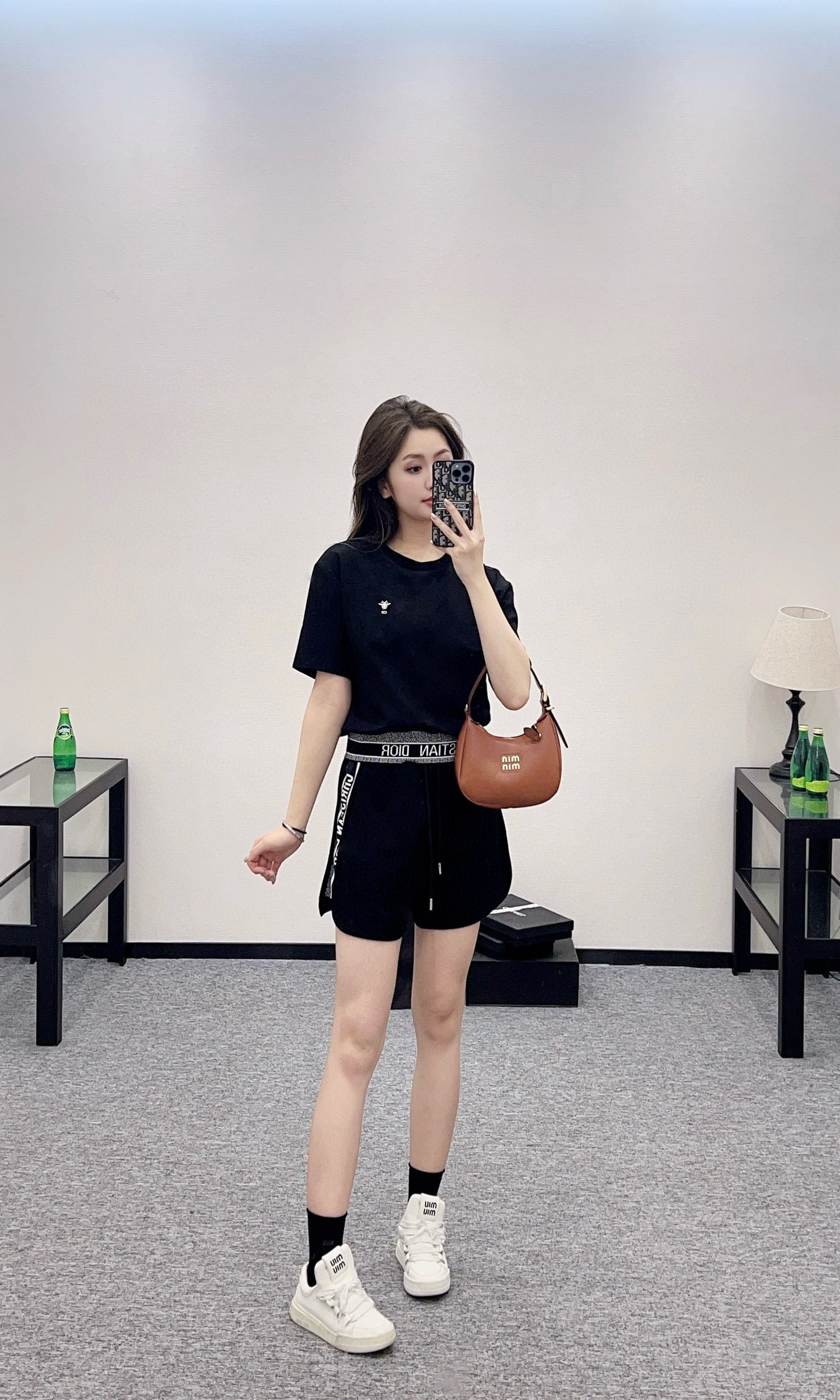 Noir Street Tee & Short Set