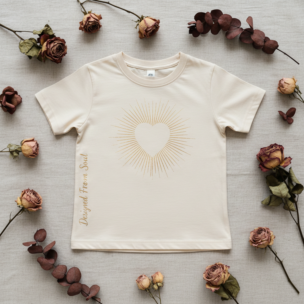 Kids' Heart Foil Tee