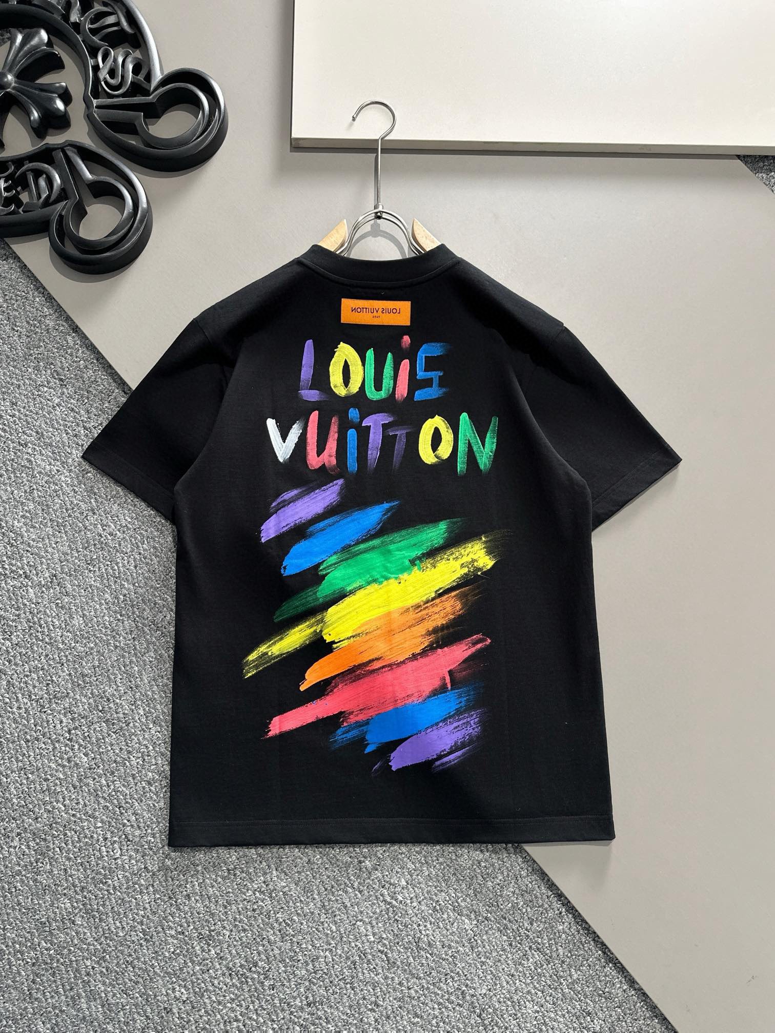 Rainbow Paint Logo Tee