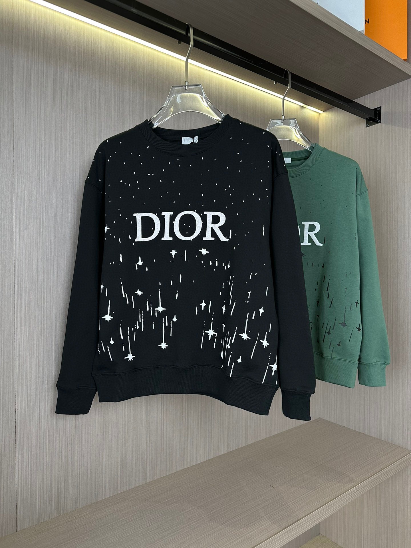 Splatter & Logo Knit Pair