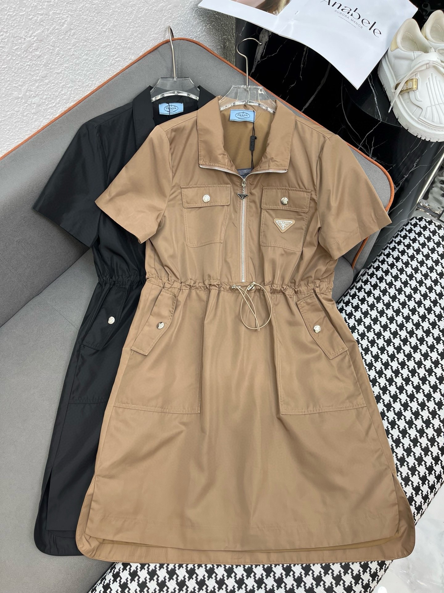 Utility Mini Dress